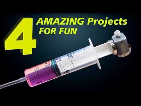 4 AMAZING Projects for FUN – Want to impress your friends??