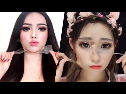 10 Weird Asian Makeup Transformations!