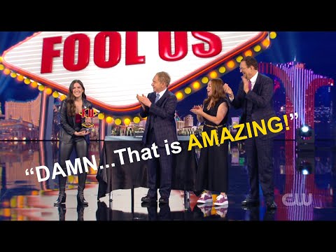 16-year-old Amanda Nepo Fools Penn and Teller