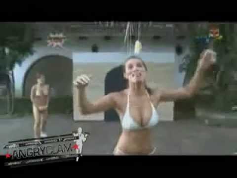 Hot Bikini Gameshow Elastic Band and Cheese