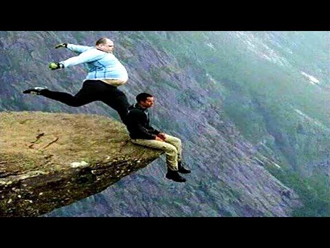 if you laugh you fall, try watching this on a cliff