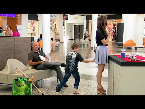 Sexy Short Skirt Prank