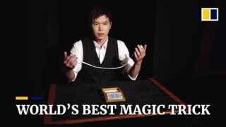 Eric Chien magician performs his best magic trick