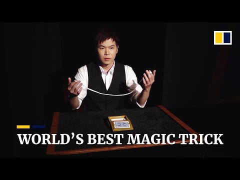 Eric Chien magician performs his best magic trick