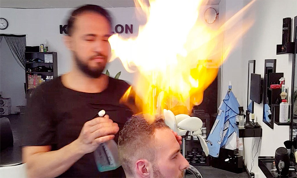 Turkish Barber are mad