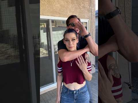 How tiny girl can escape any headlock from a man